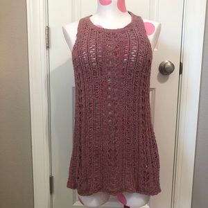 American Eagle crochet tank top